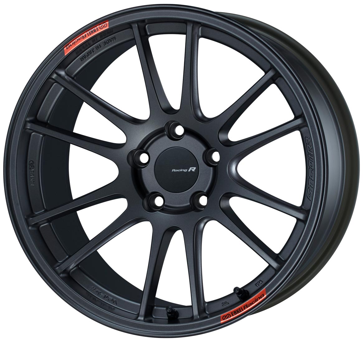 Enkei GTC01RR Matte Gunmetal 18x8.5 +35 5x120mm 72.5mm - WheelWiz
