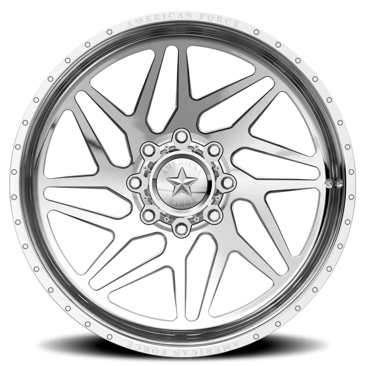 American Force CKH02 Genesis CC Polished 20x12 -55 5x135mm 87mm - Wheelwiz
