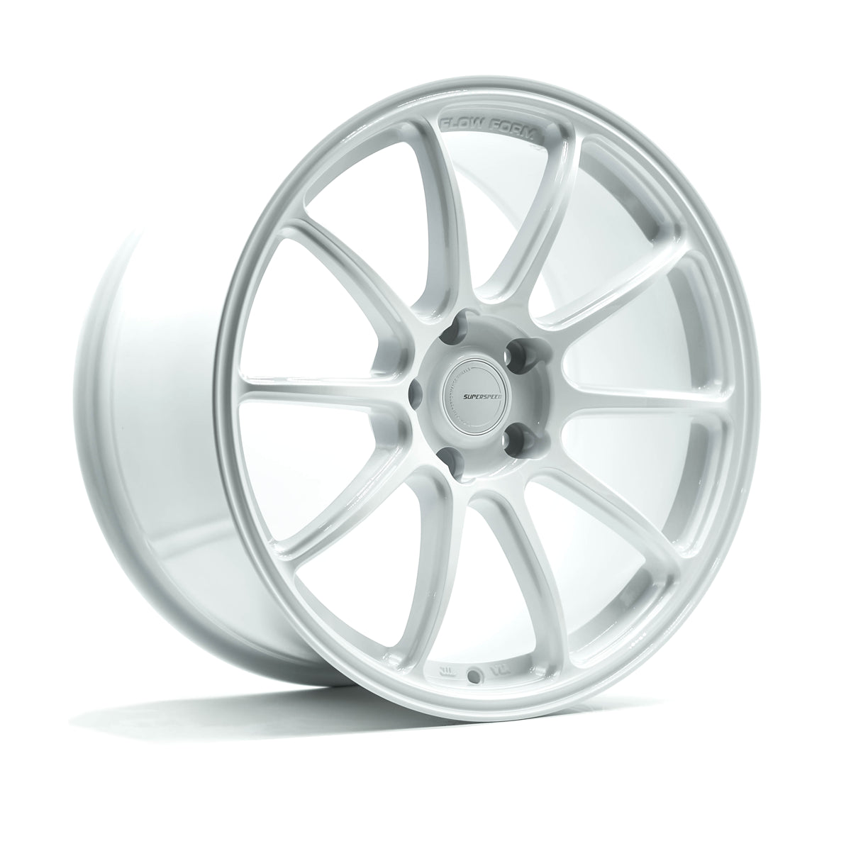 Superspeed RF03RR Speed White 18x9.5 +45 5x120mm 64.1mm - Wheelwiz