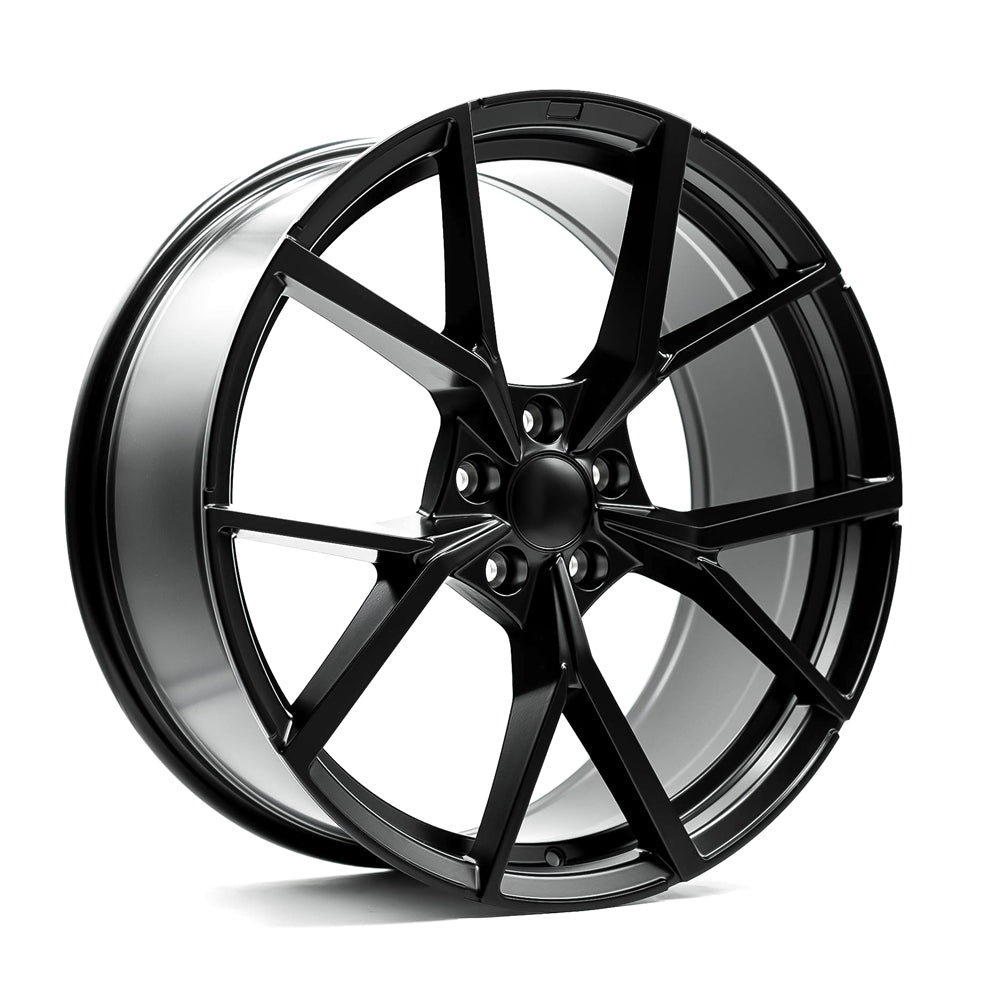 OEPlus VW03 Matt Black 20x8.5 +38 5x112mm 57.1mm - Wheelwiz