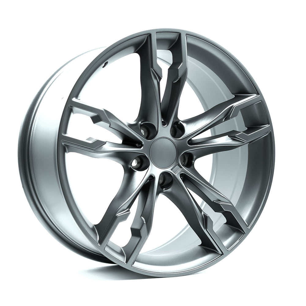 OEPlus BM04 Matt Gunmetal 19x8.5 +30 5x112mm 66.6mm - Wheelwiz