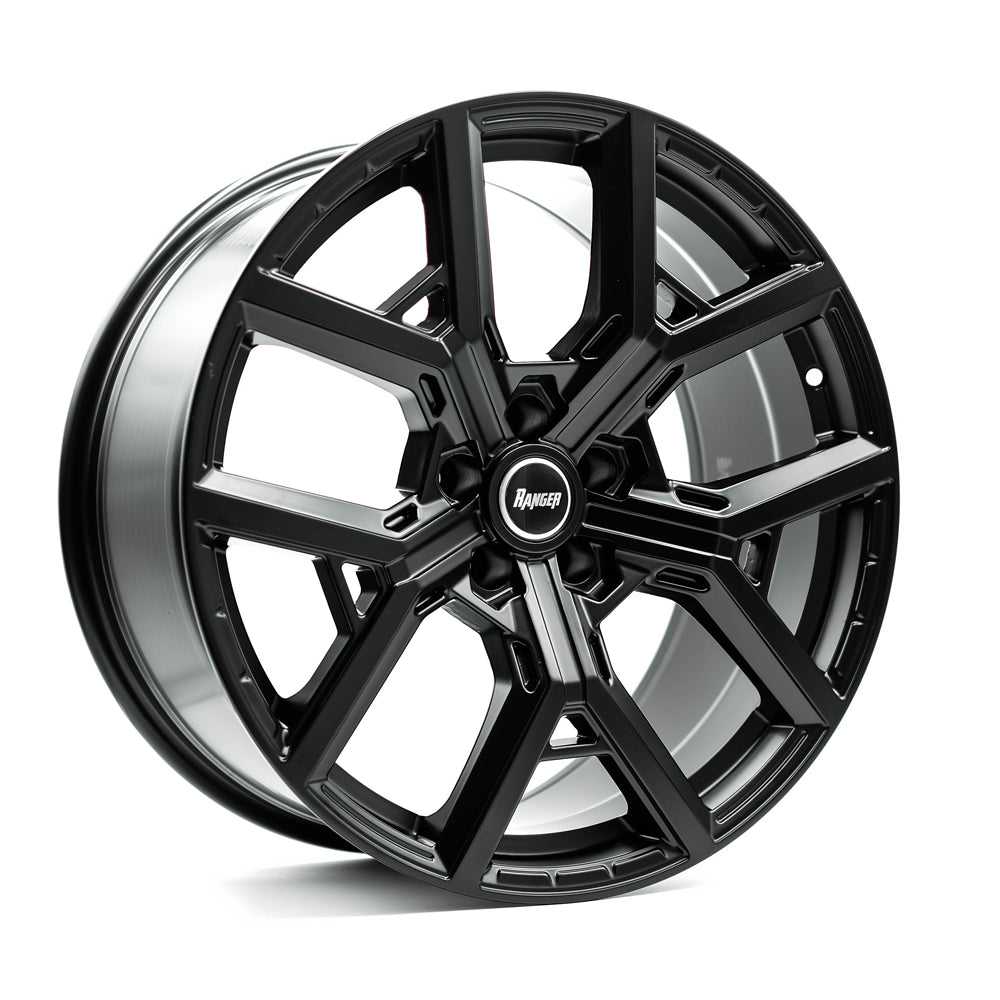 OEPlus RA Matt Black 22x10 +35 5x130mm 84.1mm - Wheelwiz