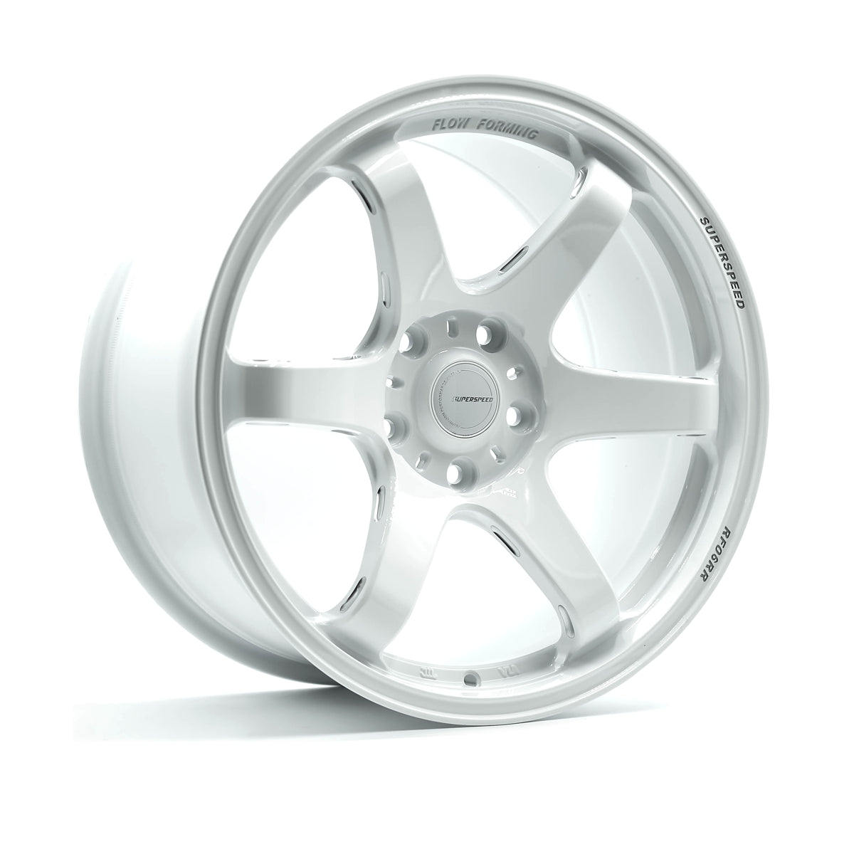 Superspeed RF06RR Speed White - Full Paint 18x9.5 +22 5x114.3mm 73.1mm - Wheelwiz
