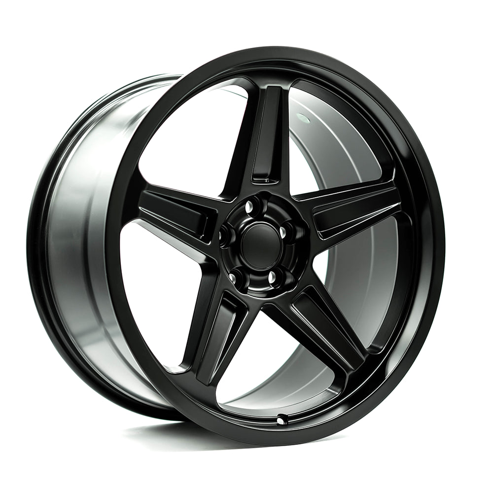 OEPlus D02 Satin Black 20x10.5 +25 5x115mm 71.5mm - Wheelwiz