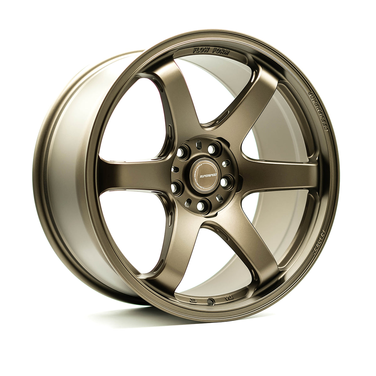 M Superspeed RF06RR Satin Bronze 19x9.5 +25 5x112mm 66.6mm– Wheelwiz