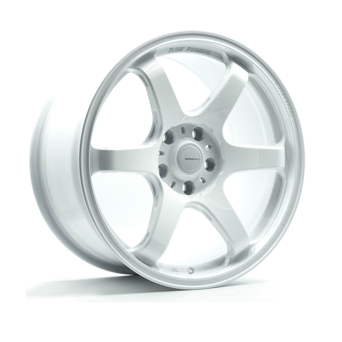 Superspeed RF06RR Speed White - Full Paint 18x9.5 +42 5x100mm 73.1mm - Wheelwiz
