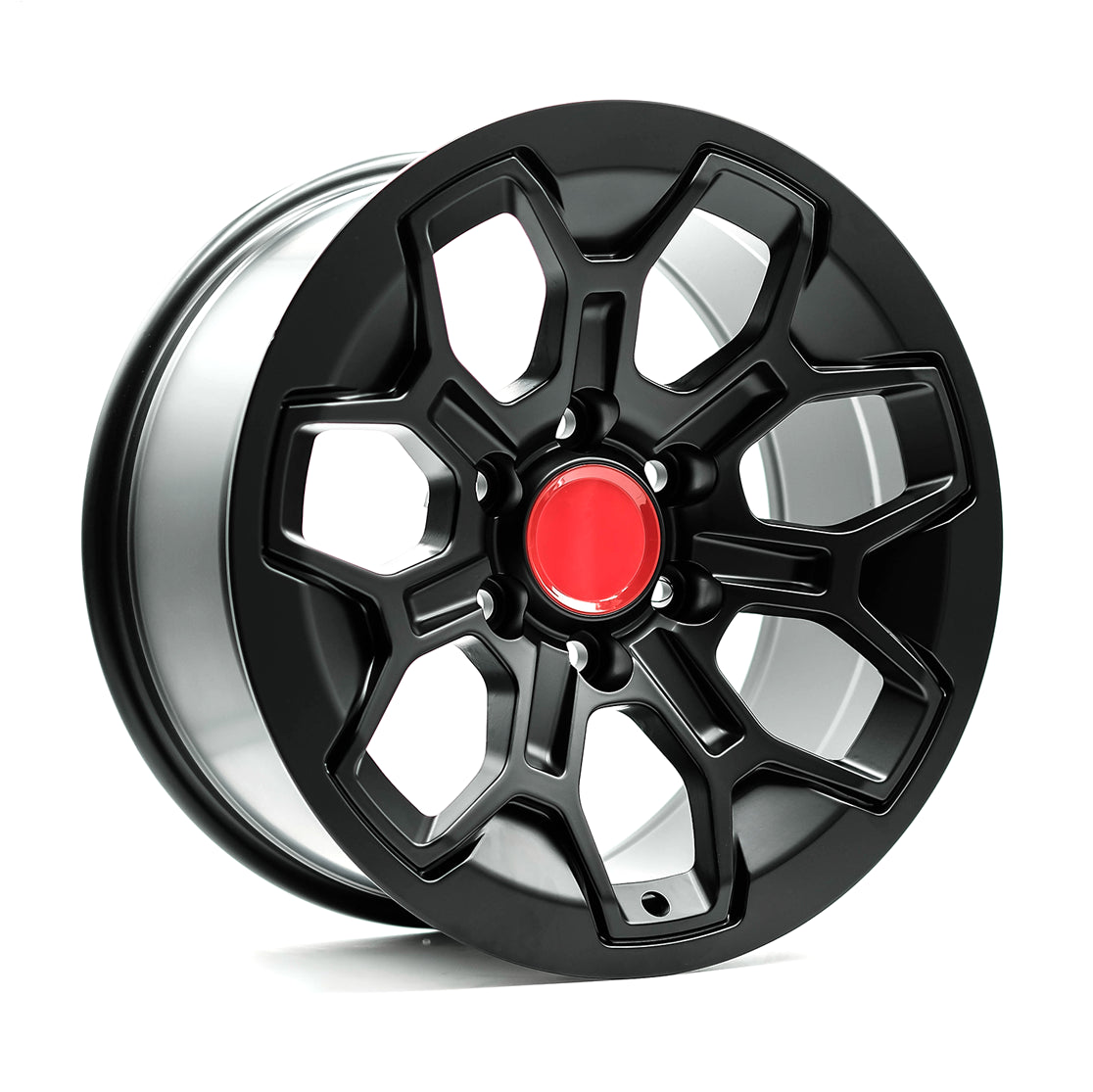 OEPlus TT06 Matt Black 18x9 +15 6x139.7mm 95.1mm - Wheelwiz
