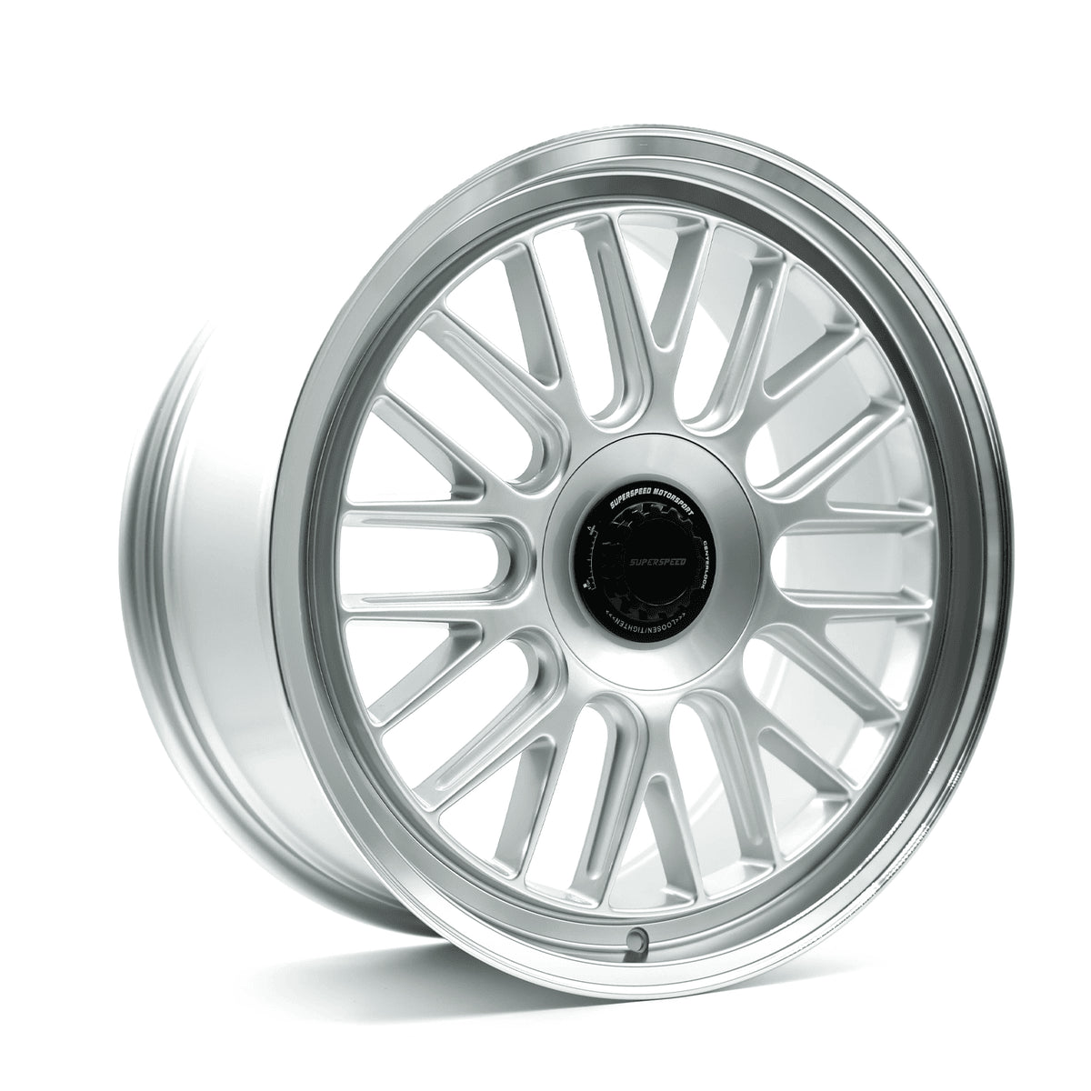 Superspeed RF01 NEO Machined Lip Silver 19x8.5 +35 5x120mm 72.6mm