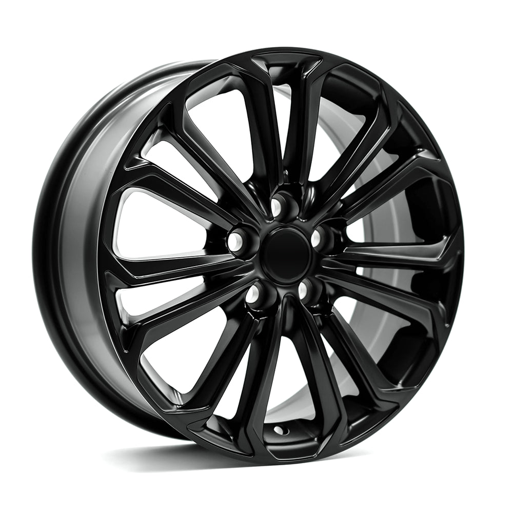 OEPlus TC01 Matt Black 16x6.5 +40 5x100mm 54.1mm - Wheelwiz
