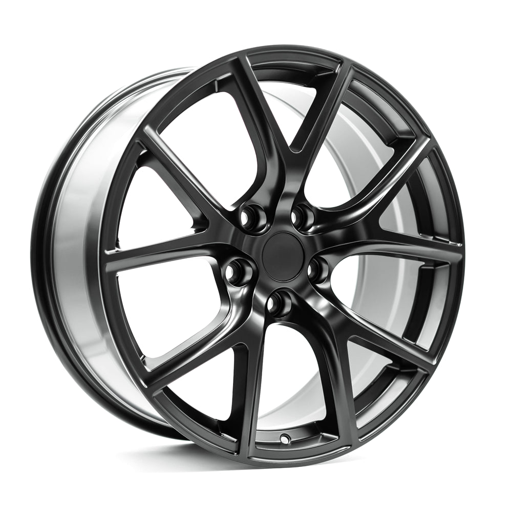 OEPlus TR04 Matt Black 20x9 +35 5x127mm 71.6mm - Wheelwiz