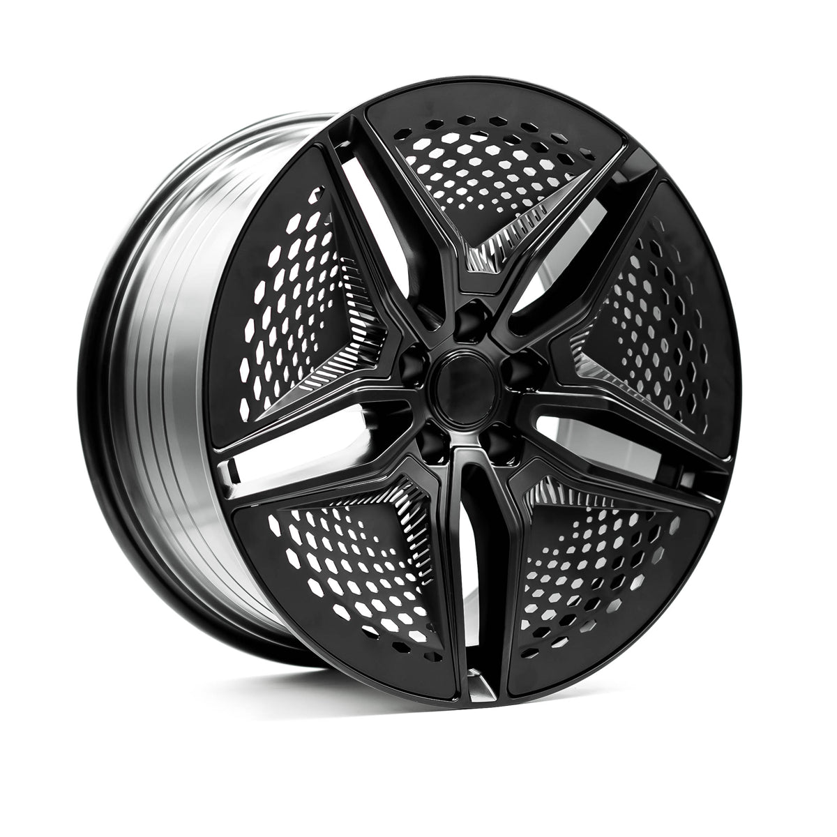 OEPlus EV01 Matt Black 19x9.5 +35 5x114.3mm 64.1mm - Wheelwiz