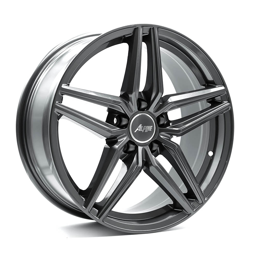 OEPlus AP2 Gloss Gunmetal 17x8 +35 5x112mm 66.5mm - Wheelwiz
