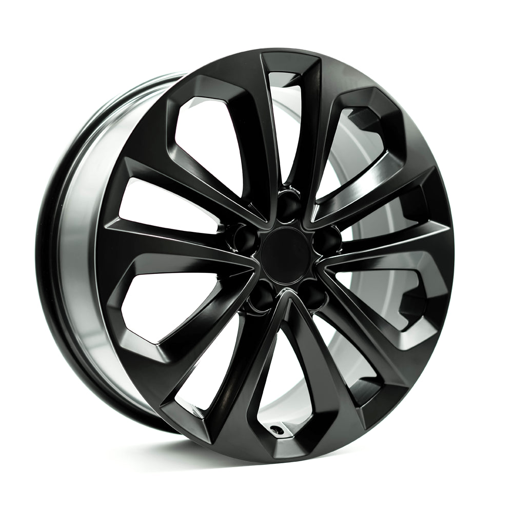 OEPlus HT02 Matt Black 18x7.5 +45 5x120mm 64.1mm - Wheelwiz