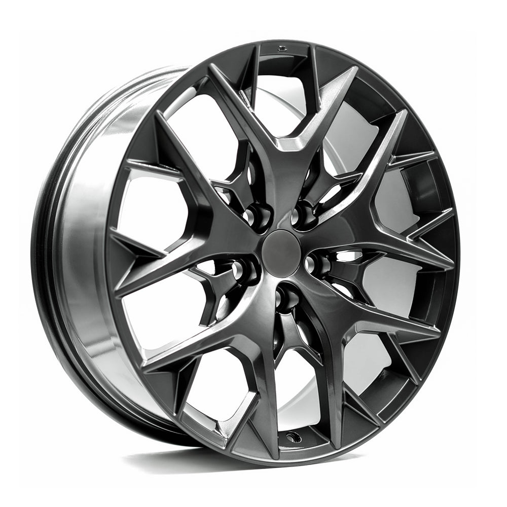 OEPlus LX06 Gloss Gunmetal 22x8.5 +35 5x120mm 60.1mm