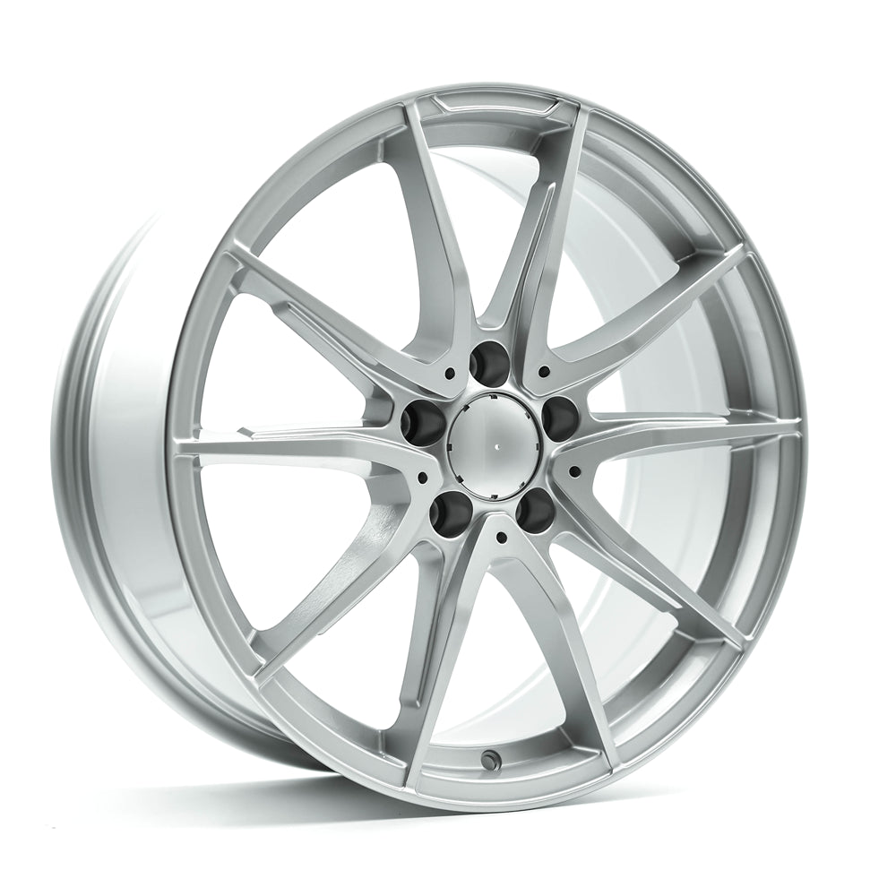 OEPlus MB1 Silver 18x8 +33 5x112mm 66.6mm - WheelWiz