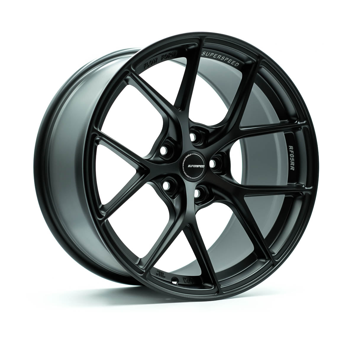 Superspeed RF05RR Matt Black 18x9.5 +25 5x112mm 66.6mm - Wheelwiz
