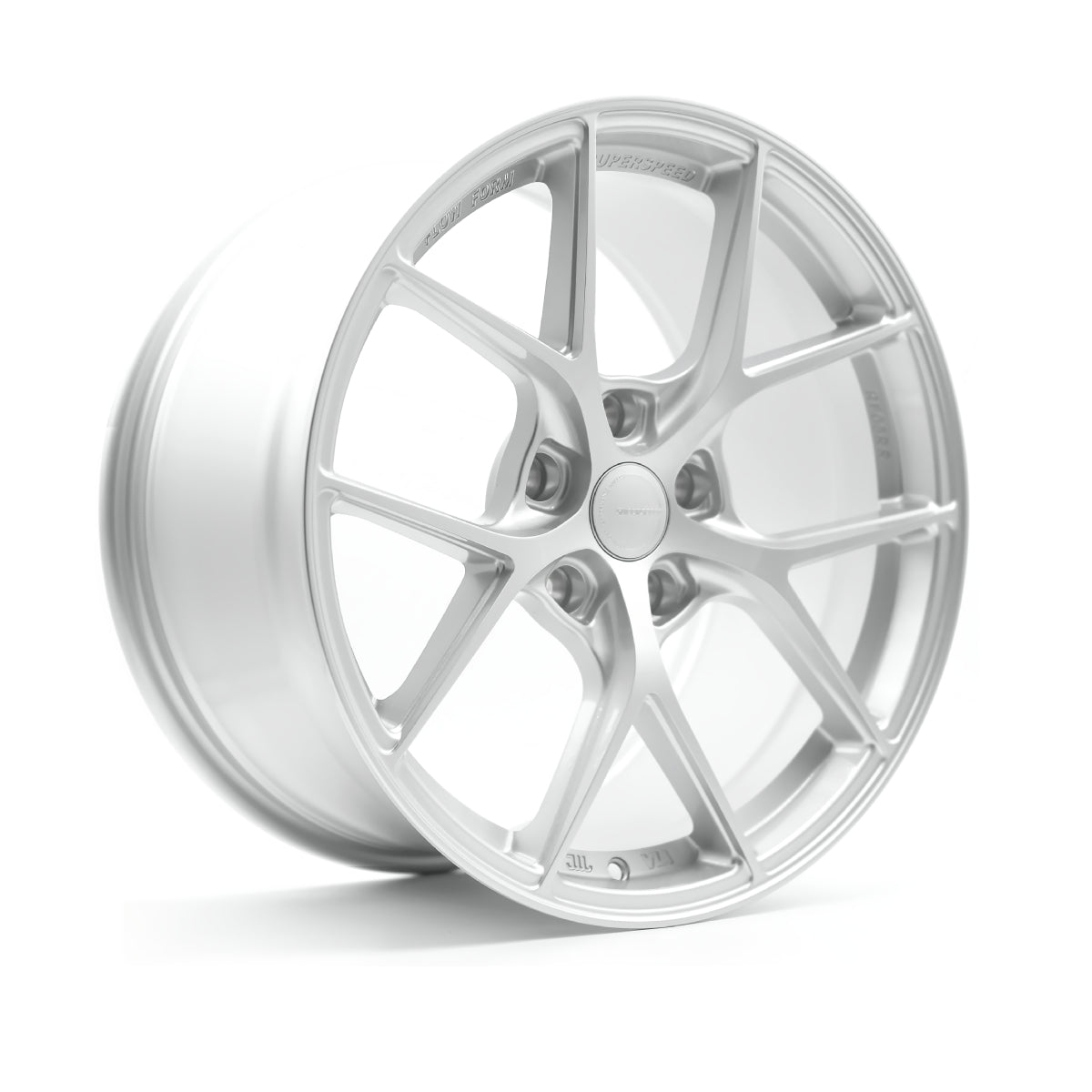 Superspeed RF05RR Speed Silver 19x10.5 +12 5x112mm 66.6mm - Wheelwiz