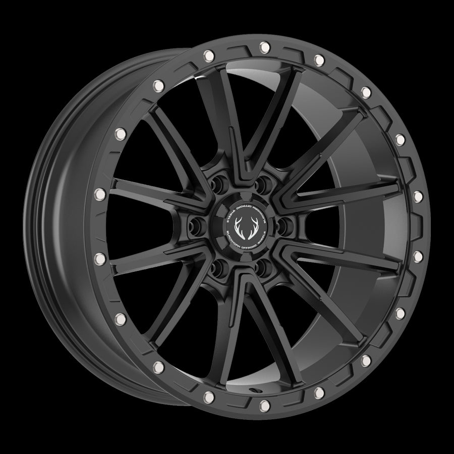 Blackhorn Offroad BH04 Matt Black 20x9 0 6x139.7mm 106.1mm - Wheelwiz