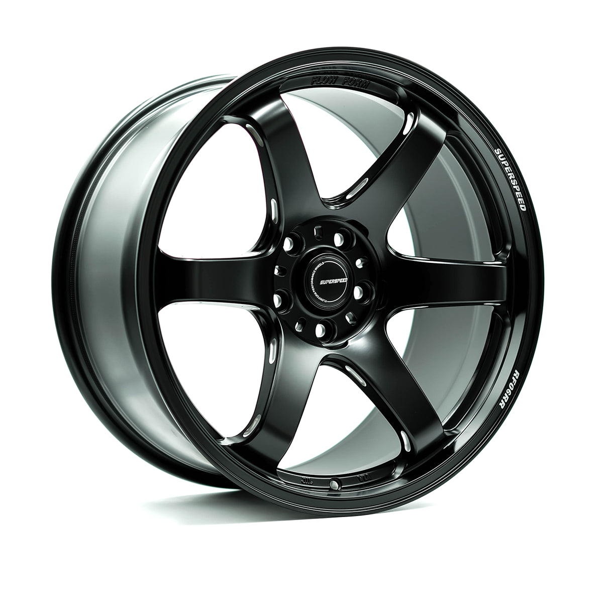 Superspeed RF06RR Matt Black 19x9.5 +33 5x114.3mm 73.1mm - Wheelwiz
