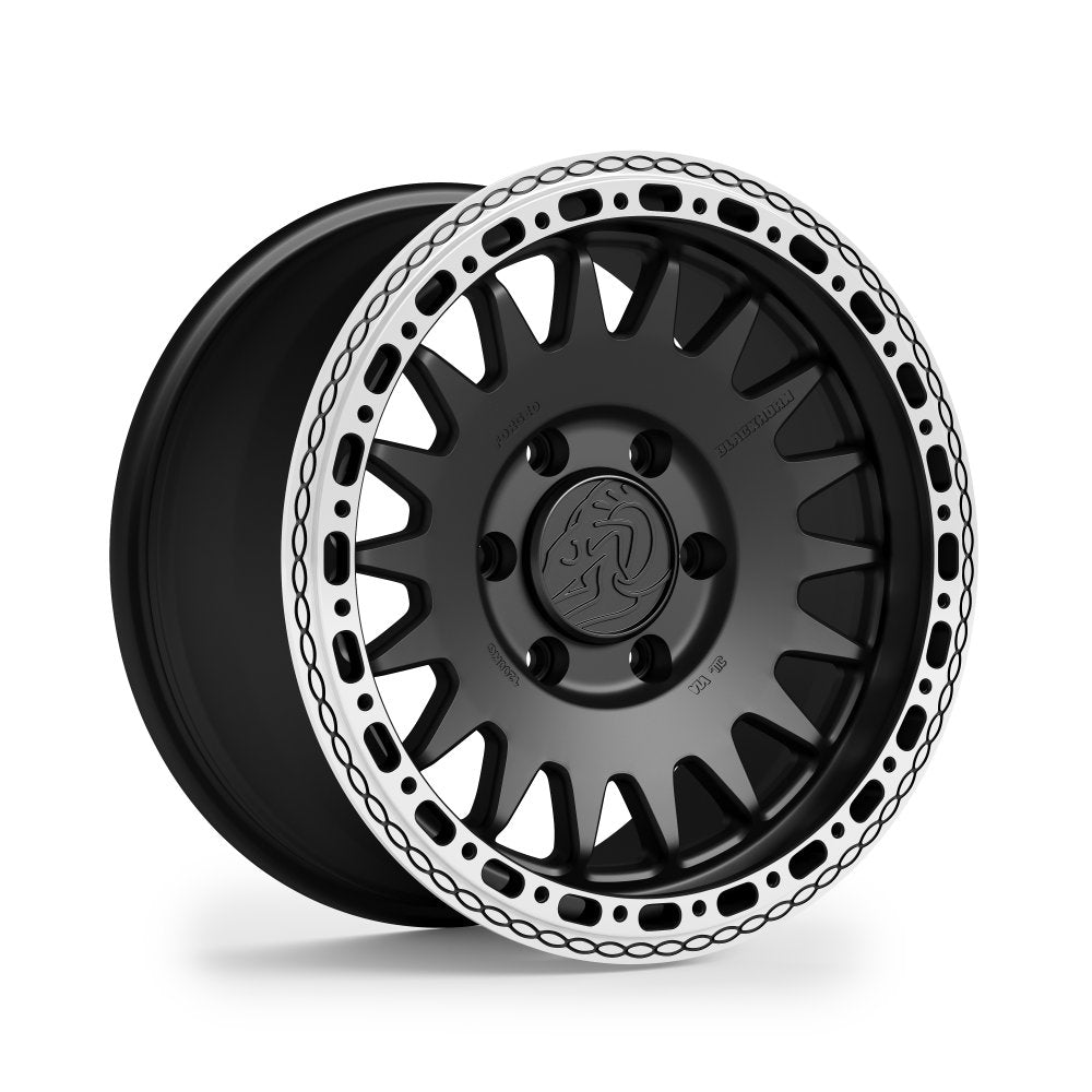 Blackhorn Offroad GR17 MBF Obsidian 17x8.5 +20 6x139.7mm 95.1mm - Wheelwiz