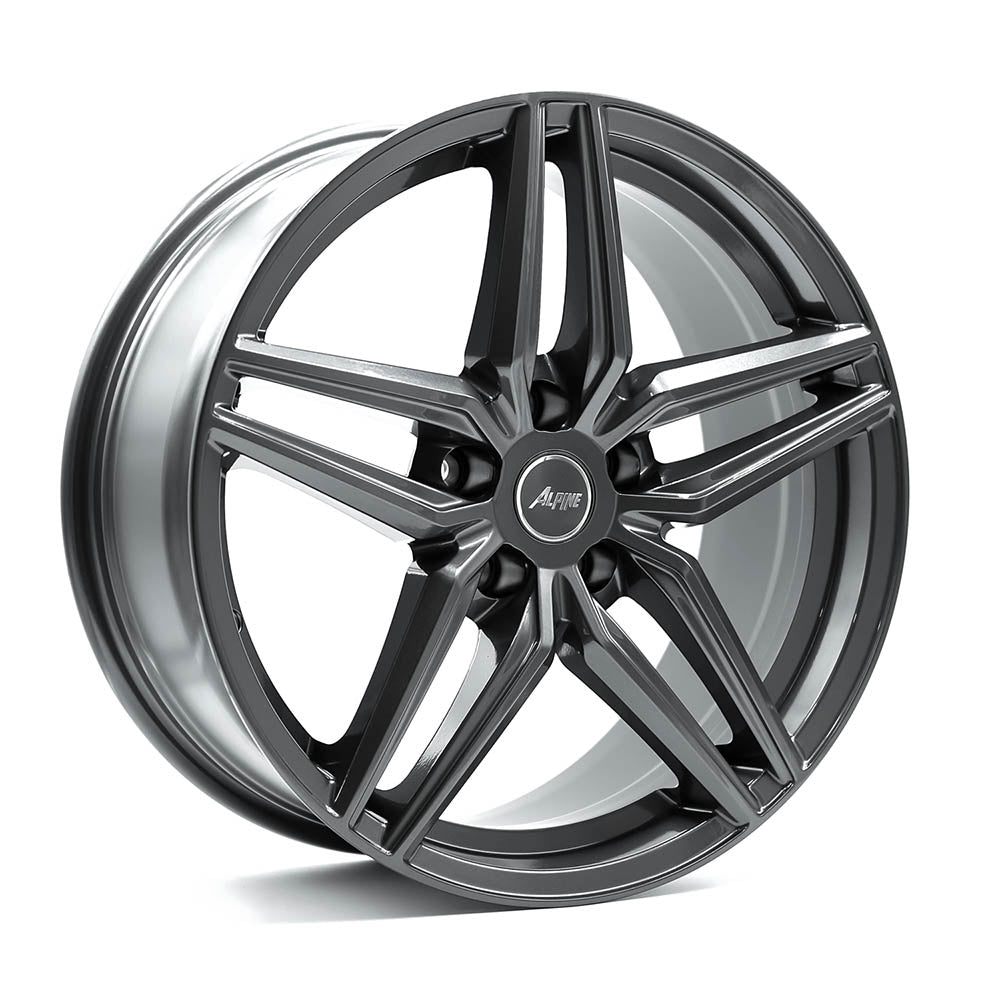 OEPlus AP2 Gloss Gunmetal 18x8 +42 5x112mm 66.5mm - Wheelwiz