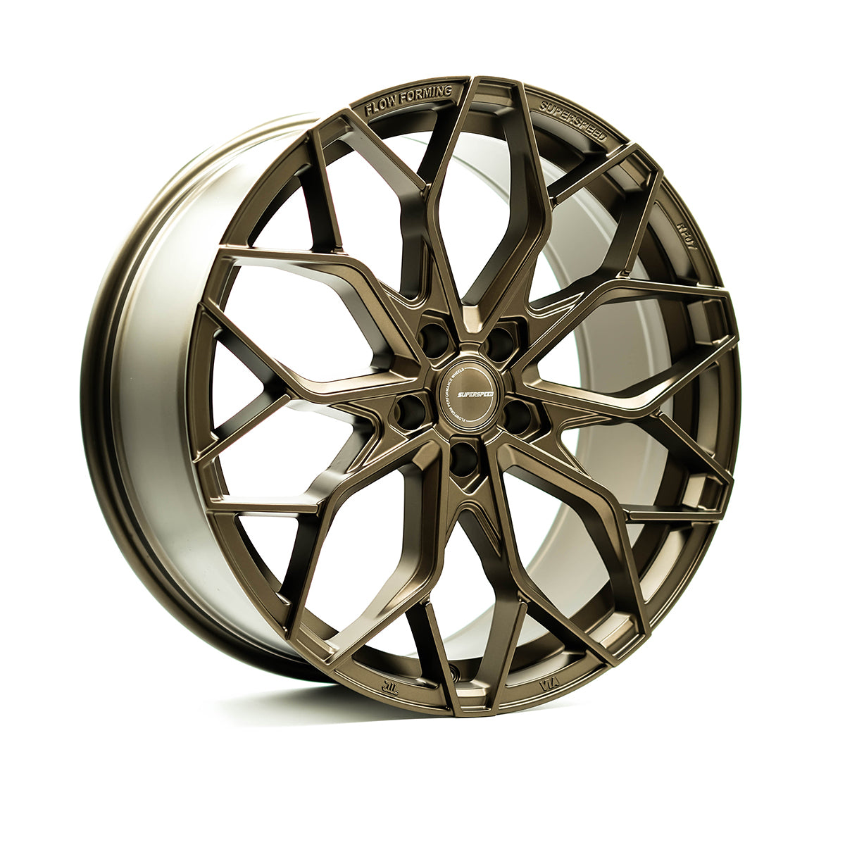Superspeed RF07 Satin Bronze 20x9 +35 5x112mm 66.6mm - Wheelwiz
