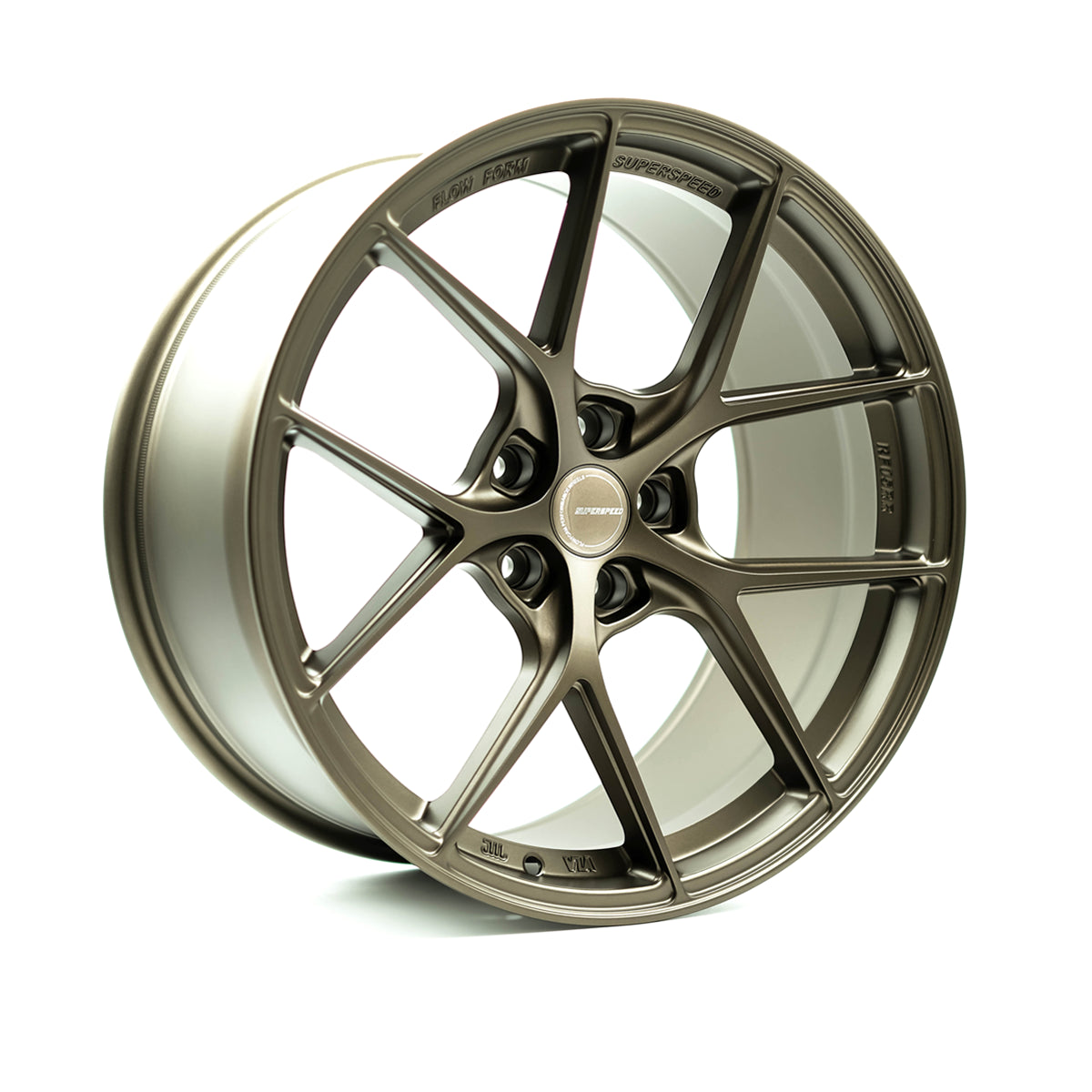 Superspeed RF05RR Satin Bronze 19x9.5 +10 5x112mm 66.6mm - Wheelwiz