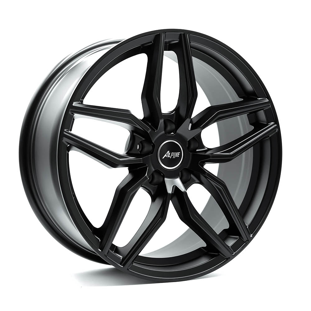 OEPlus AP3 Matt Black 19x8 +25 5x112mm 66.5mm - Wheelwiz