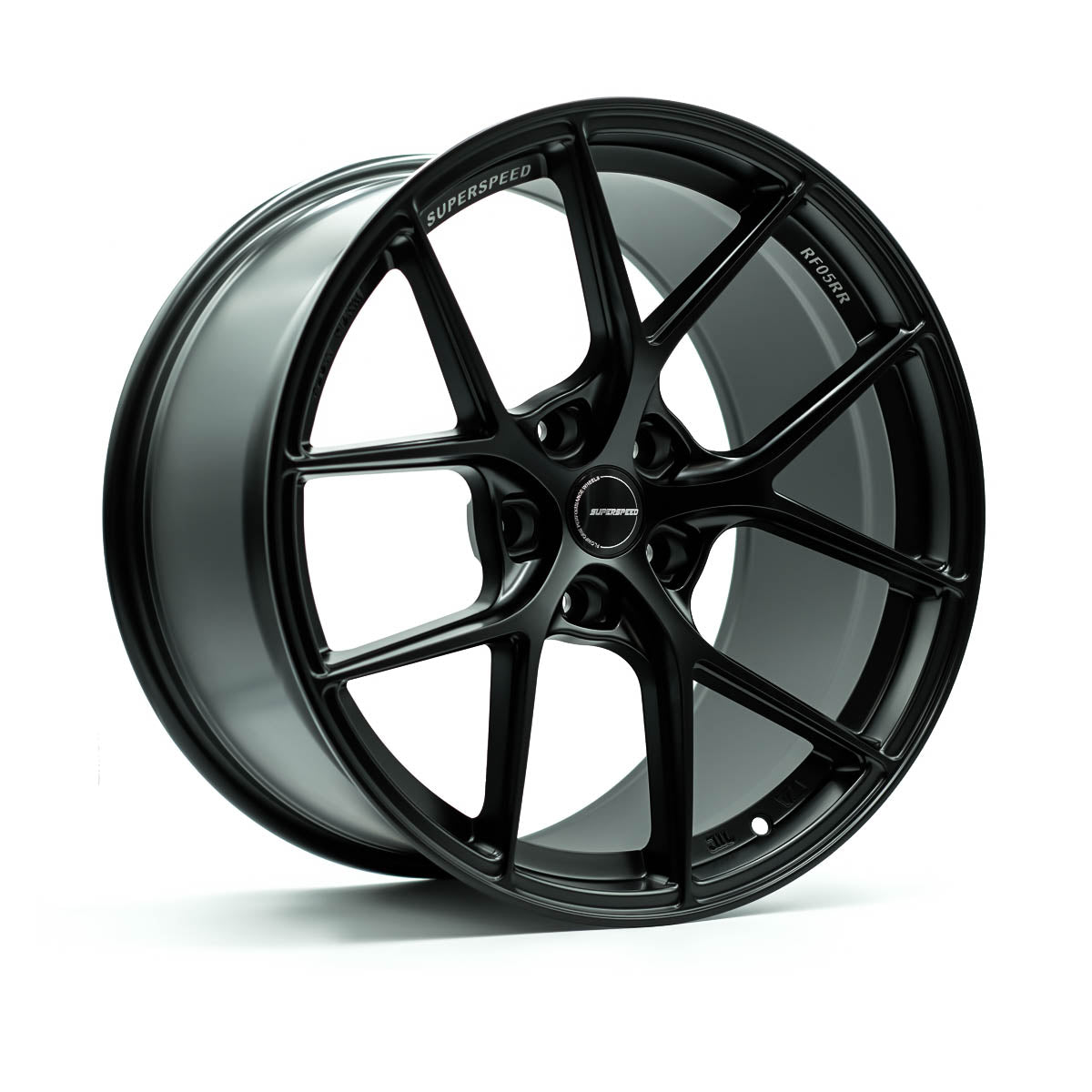 Superspeed RF05RR Matt Black 19x10.5 +30 5x112mm 66.6mm - Wheelwiz