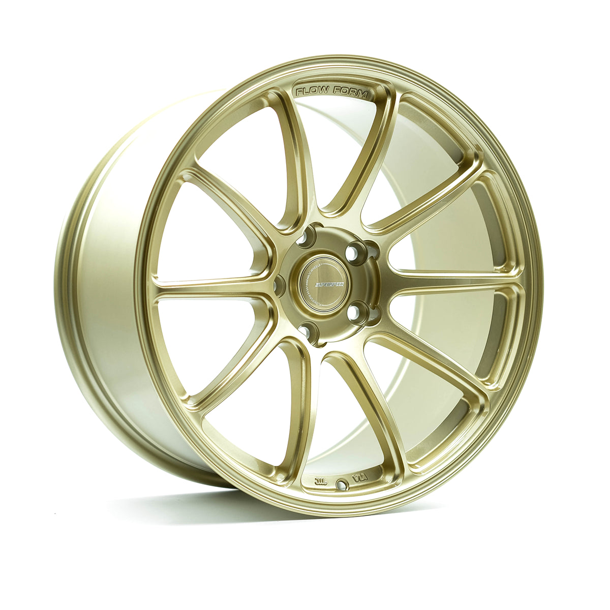 Superspeed RF03RR Gold 18x9.5 +38 5x114.3mm 73.1mm - Wheelwiz