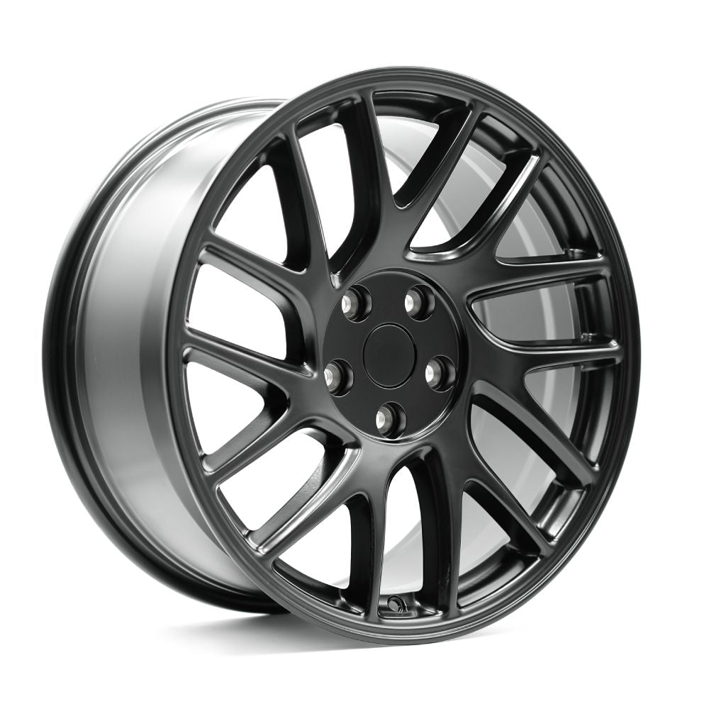 OEPlus TL10 Matt Black 18x8.5 +38 5x114.3mm 64.1mm - Wheelwiz