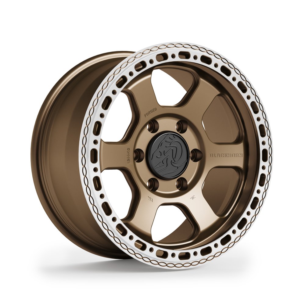 Blackhorn Offroad AR6 MBF Coyote 17x8.5 +20 6x139.7mm 95.1mm - Wheelwiz