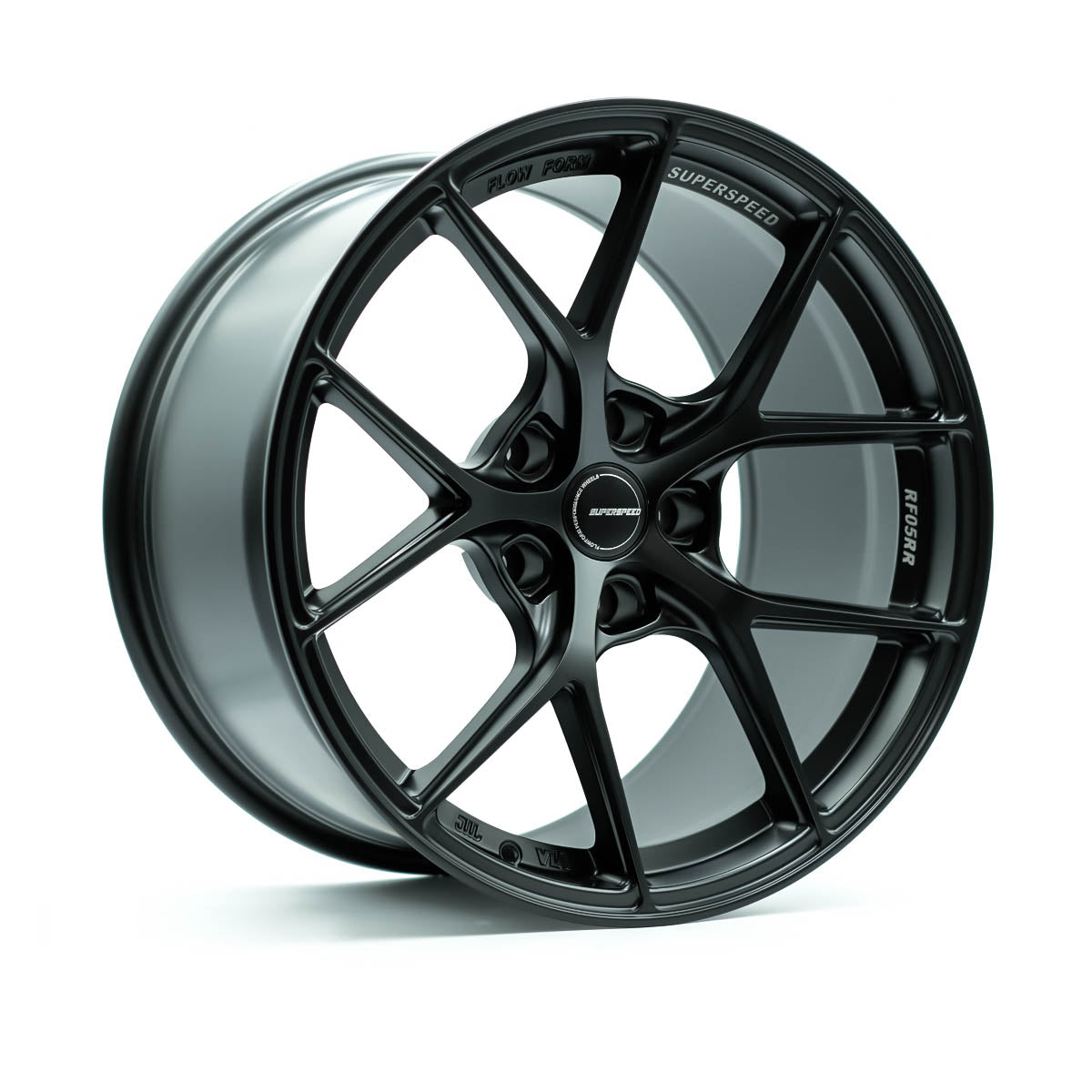 Superspeed RF05RR Matt Black 18x10.5 +25 5x120mm 72.6mm - Wheelwiz