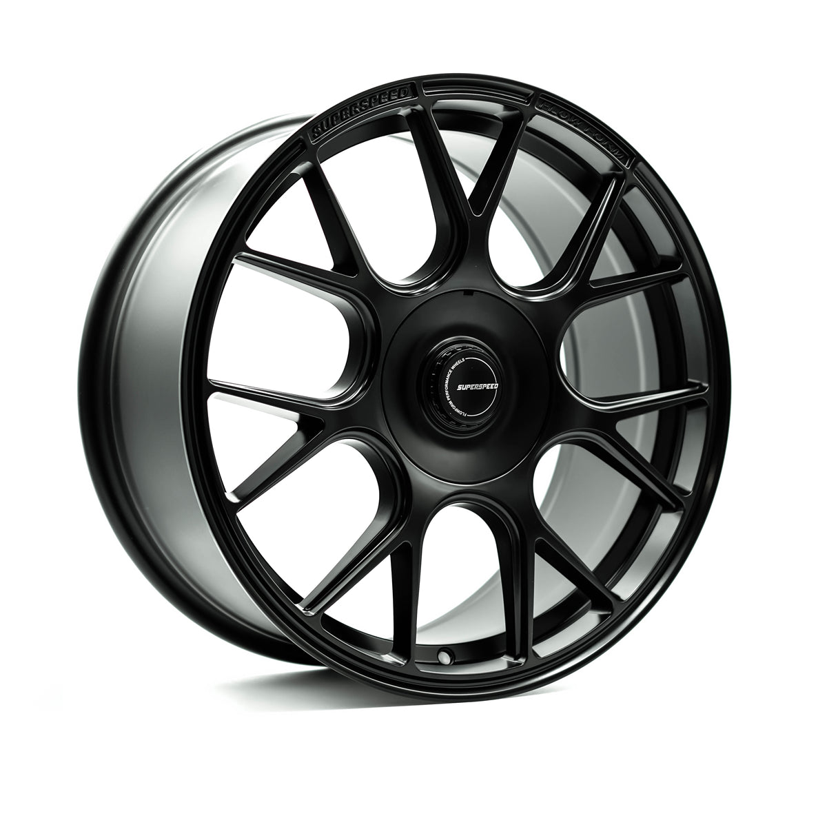 Superspeed RF01 Progressive Matt Black 19x9.5 +40 5x114.3|5x120mm 72.6mm - Wheelwiz