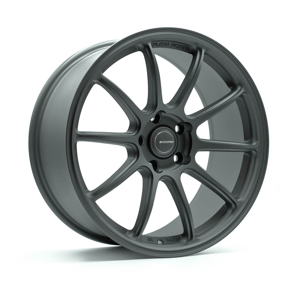その他 New Horizon RF fab Superspeed RF03RR Matt Gunmetal 18x8.5 +35 5x114.3mm 73.1mm– Wheelwiz