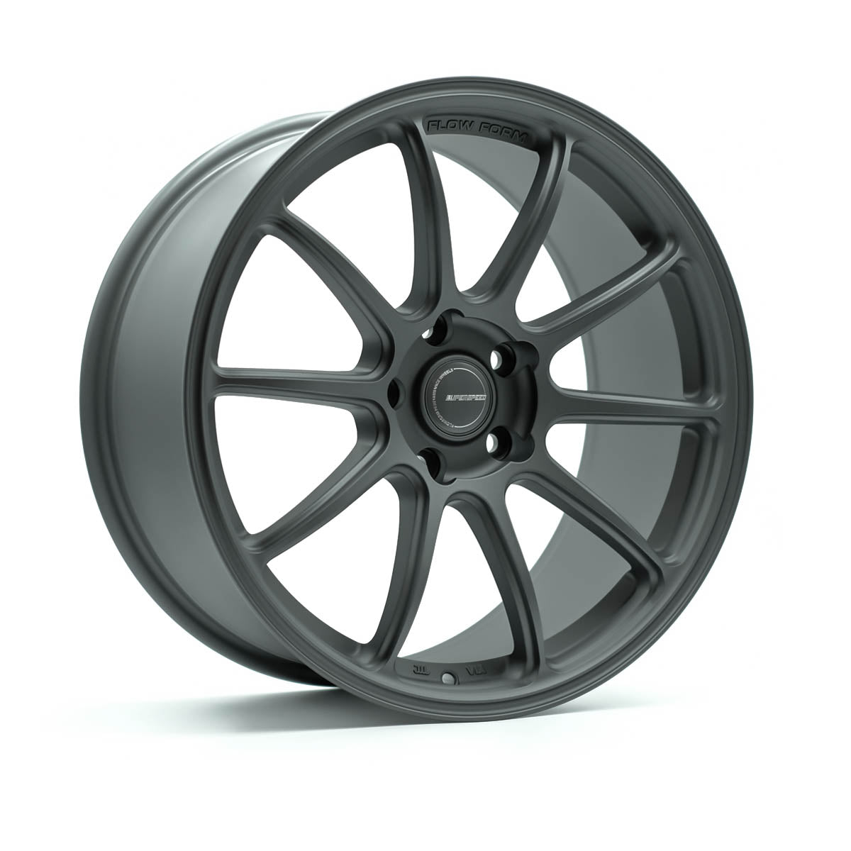 Superspeed RF03RR Matt Gunmetal 18x8.5 +35 5x114.3mm 73.1mm - Wheelwiz