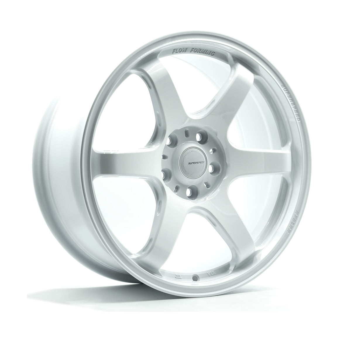 Superspeed RF06RR Speed White - Full Paint 18x8.5 +40 5x114.3mm 73.1mm - Wheelwiz