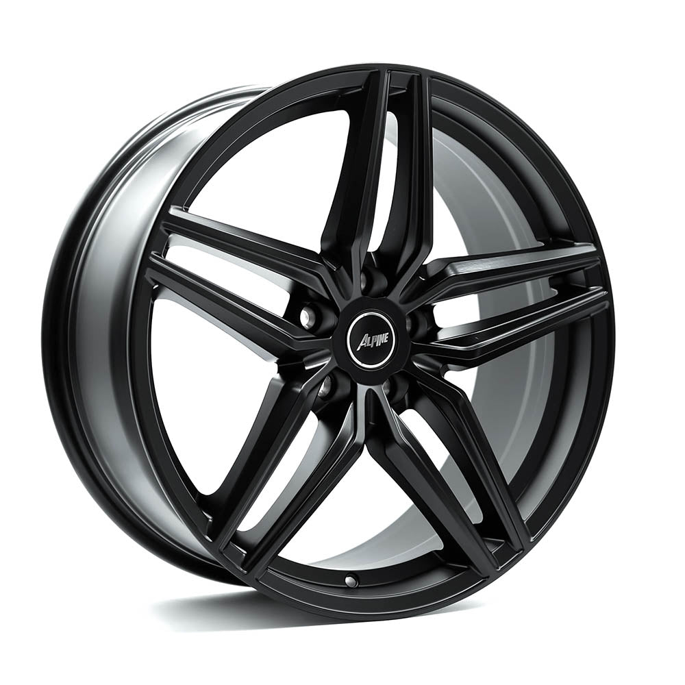 OEPlus AP2 Matt Black 18x8 +42 5x112mm 66.5mm - Wheelwiz