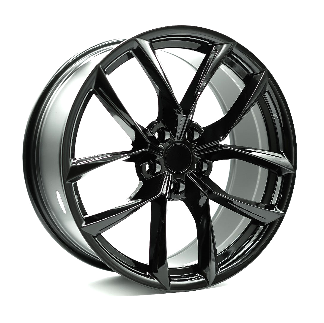 OEPlus TS3 Gloss Black 20x8.5 +35 5x114.3mm 64.1mm - WheelWiz