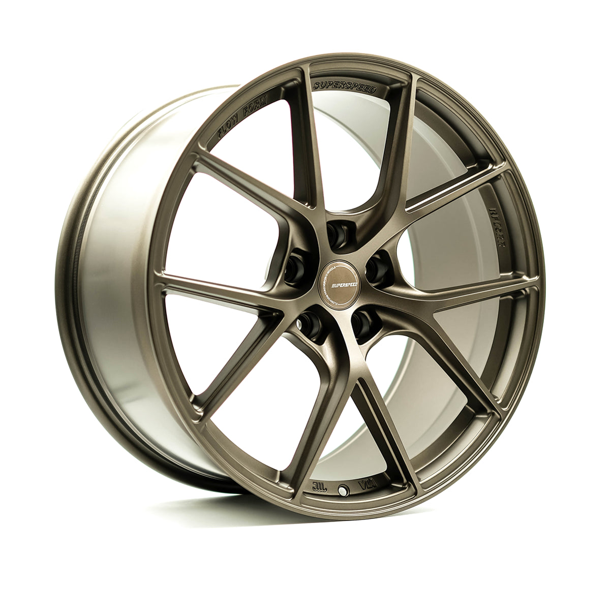 Superspeed RF05RR Satin Bronze 20x10 +40 5x120mm 64.1mm - Wheelwiz