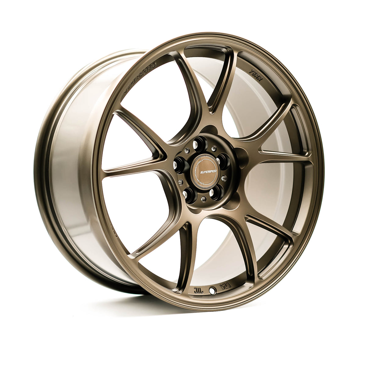 Superspeed 76RR Satin Bronze 18x9 +42 5x112mm 57.1mm - Wheelwiz
