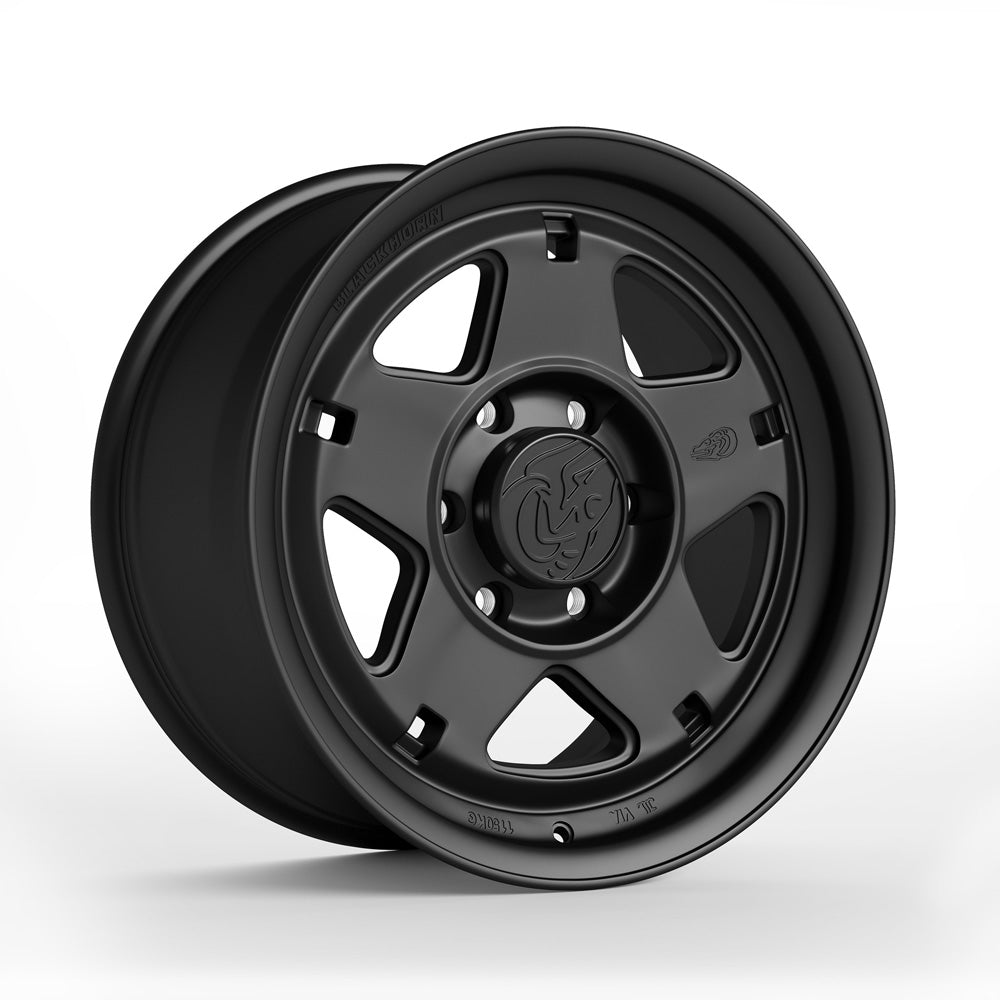 Blackhorn Offroad NS5 Obsidian 17x8.5 0 6x139.7mm 106.1mm - Wheelwiz