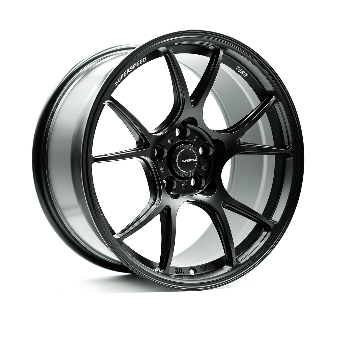 Superspeed 76RR Matt Black 18x9 +42 5x112mm 57.1mm - Wheelwiz