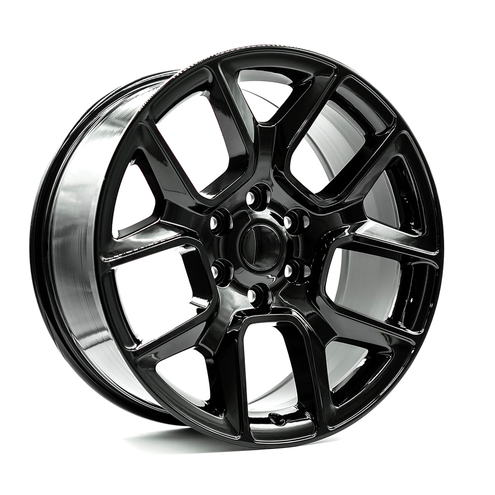 OEPlus TR01 Gloss Black 20x9 +18 5x139.7mm 77.8mm - Wheelwiz