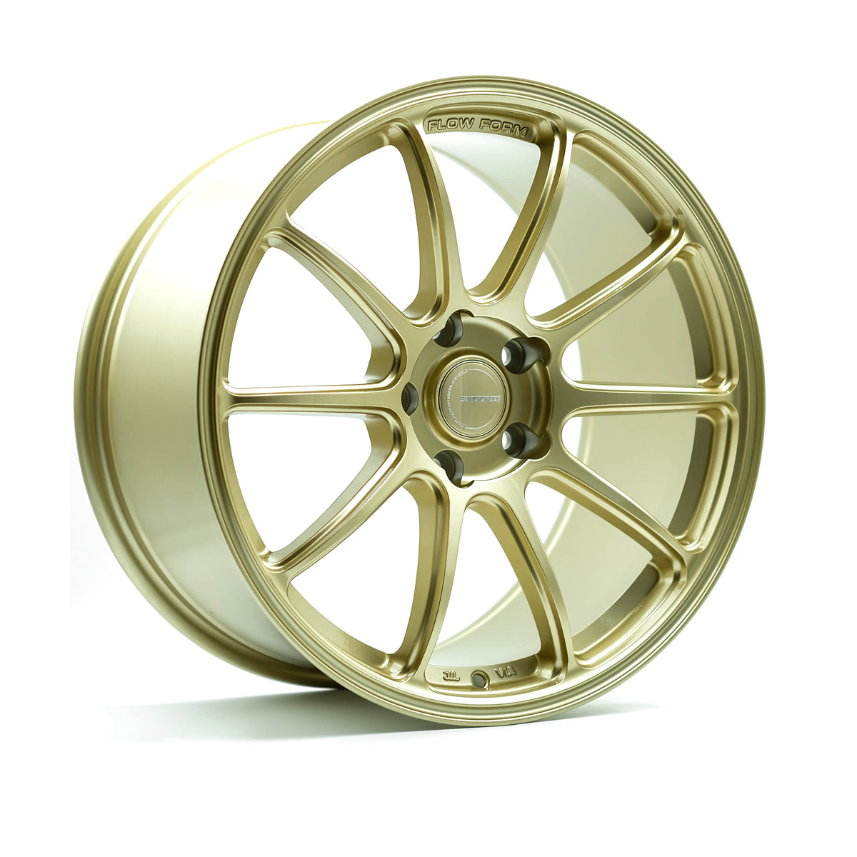 Superspeed RF03RR Gold 18x9.5 +45 5x114.3mm 73.1mm - Wheelwiz