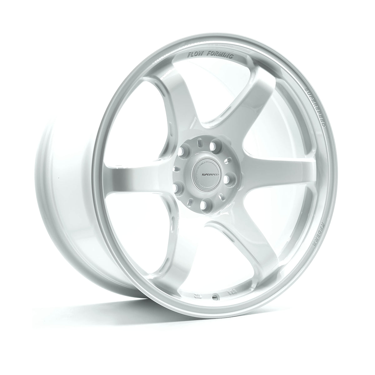 Superspeed RF06RR Speed White - Full Paint 18x9.5 +38 5x120mm 64.1mm - Wheelwiz