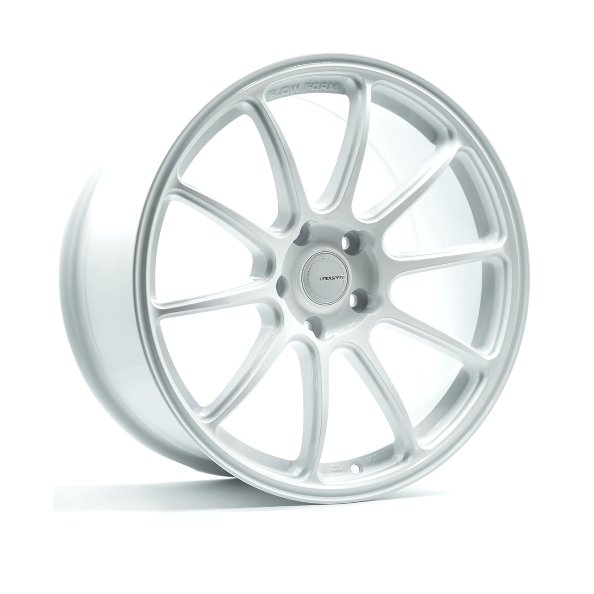 Superspeed RF03RR Speed White 18x8.5 +45 5x114.3mm 73.1mm - Wheelwiz