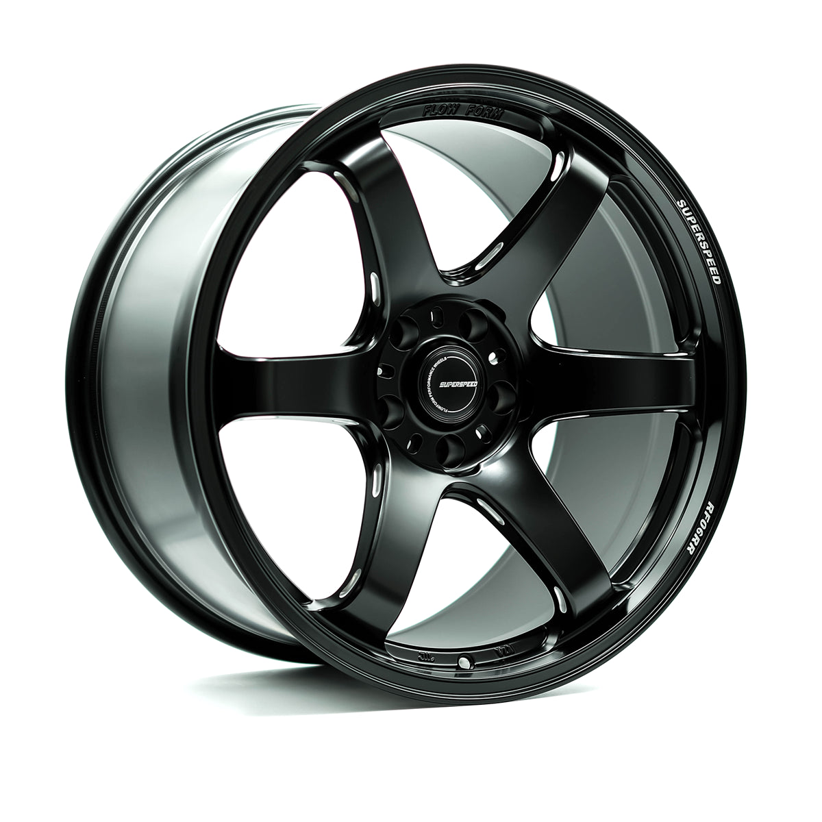 Superspeed RF06RR Matt Black 19x10.5 +22 5x114.3mm 73.1mm - Wheelwiz