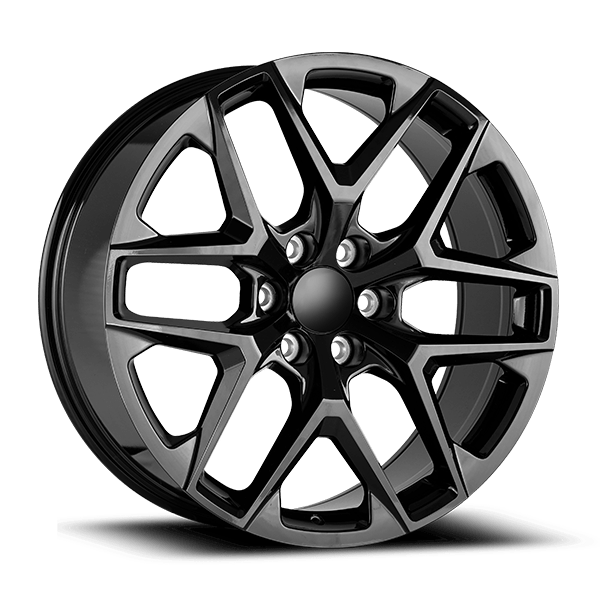 OEPlus TR08 Gloss Black 24x10 +28 6x139.7mm 78.1mm