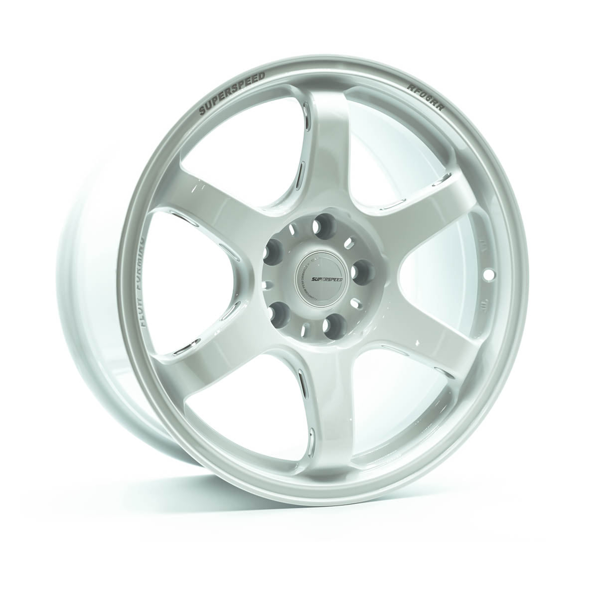 Superspeed RF06RR Speed White 18x8.5 +40 5x114.3mm 73.1mm - Wheelwiz
